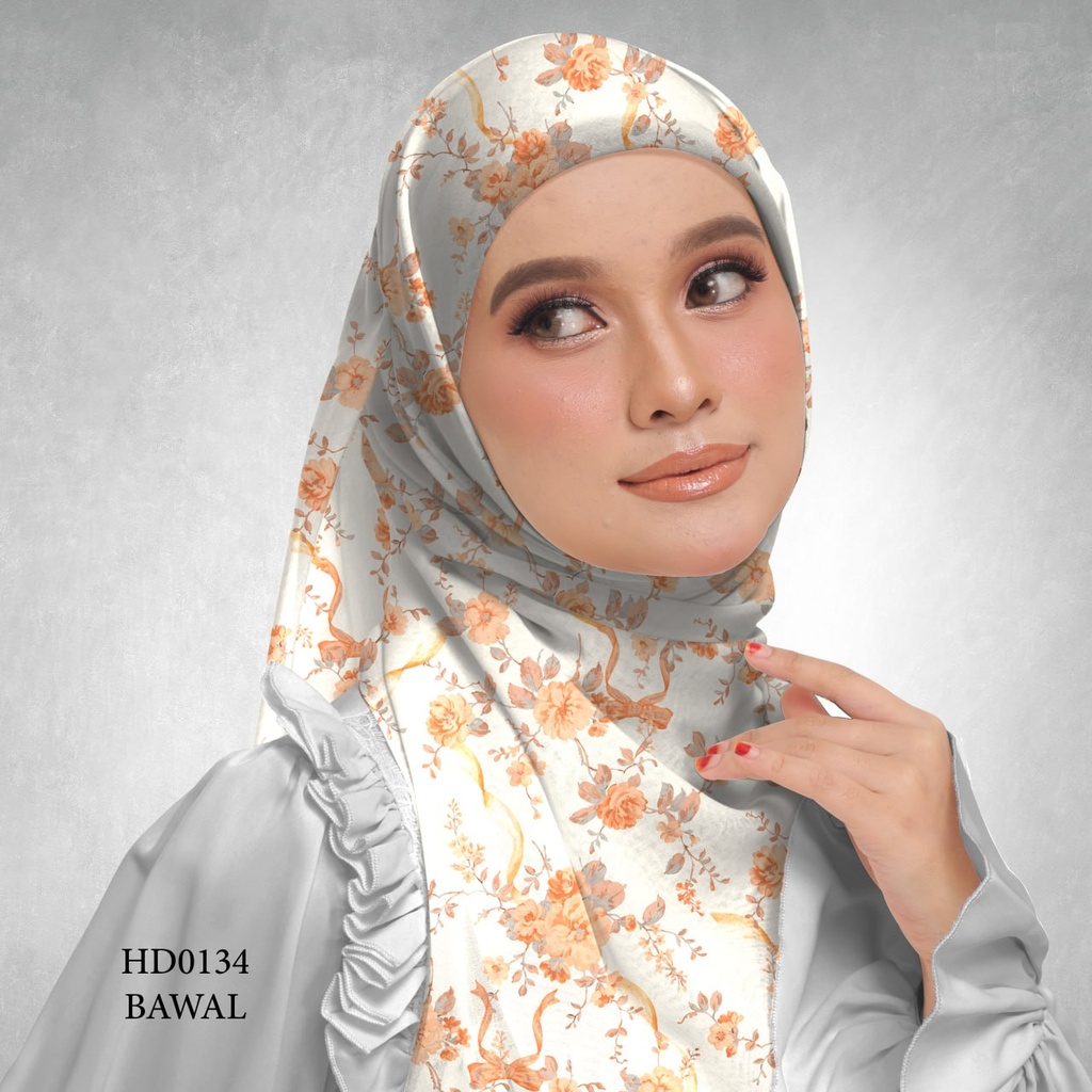 Tudung Bawal (Square Hijab) in HD0134