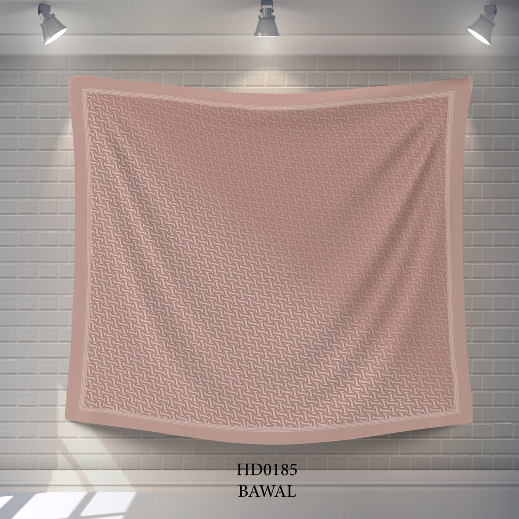 Tudung Bawal (Square Hijab) in HD0185