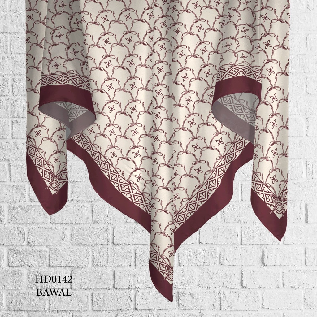 Tudung Bawal (Square Hijab) in HD0142