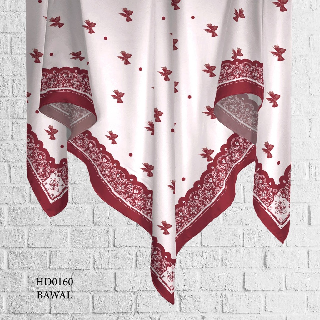 Tudung Bawal (Square Hijab) in HD0160