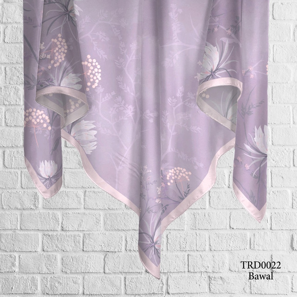 Tudung Bawal (Square Hijab) in TRD0022